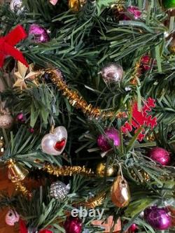 Dolls house Miniature 112 HANDCRAFTED fully decorated Christmas tree