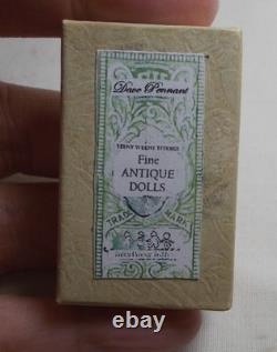 Dolls house Miniature DAVE PENNANT ANTIQUE FRENCH STYLE DOLL LIGHTLY AGED