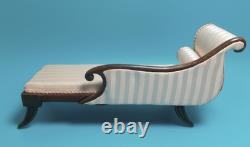 Dolls house Miniature English Artisan David Booth Chaise SEE DESCRIPTION