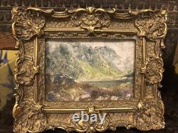 Dolls house Miniature OIL PAINTING BY DAVID EVANS