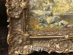 Dolls house Miniature OIL PAINTING BY DAVID EVANS