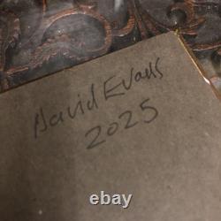 Dolls house Miniature OIL PAINTING BY DAVID EVANS