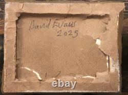 Dolls house Miniature OIL PAINTING BY DAVID EVANS