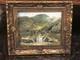 Dolls House Miniature Oil Painting Of Snowdon By David Evans. (yr Wyddfa)