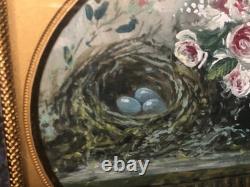 Dolls house Miniature OIL PAINTING of STILL LIFE BY DAVID EVANS