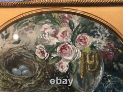 Dolls house Miniature OIL PAINTING of STILL LIFE BY DAVID EVANS