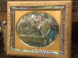 Dolls house Miniature OIL PAINTING of STILL LIFE BY DAVID EVANS