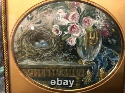 Dolls house Miniature OIL PAINTING of STILL LIFE BY DAVID EVANS