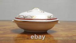 Dolls house Miniature STOKESAY WARE RED SOVEREIGN FOOTED TUREEN (A)