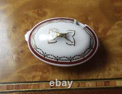 Dolls house Miniature STOKESAY WARE RED SOVEREIGN FOOTED TUREEN (A)