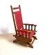 Dolls House Miniature Victorian Rocking Chair By Masters Miniatures