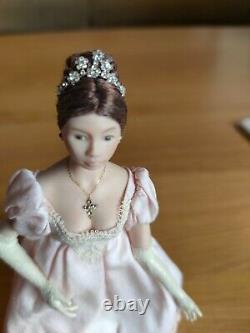 Dolls house Regency doll Handmade Miniature OOAK Finely detailed Artisan UK