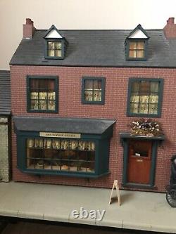 Dolls house and furniture