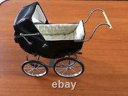 Dolls house hand made Robersons carriage built pram