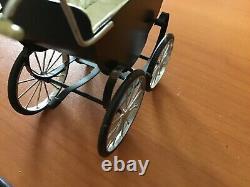 Dolls house hand made Robersons carriage built pram