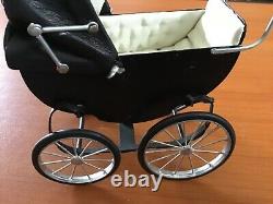 Dolls house hand made Robersons carriage built pram