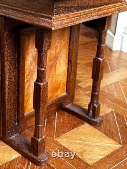 Dolls house miniature 112 ARTISAN Davenport desk by TREVOR HAMER