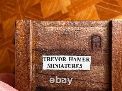 Dolls house miniature 112 ARTISAN Davenport desk by TREVOR HAMER