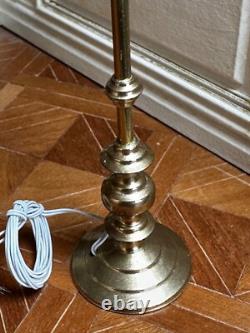 Dolls house miniature 112 ARTISAN ELECTRIC brass standard oil lamp