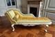 Dolls House Miniature 112 Artisan French Style Louis Xv Chaise Longue