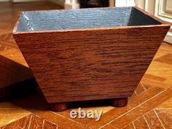 Dolls house miniature 112 ARTISAN Georgian Regency wine cellarette SIGNED