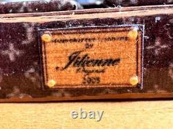 Dolls house miniature 112 ARTISAN Louis Vuitton bags x 2 + journal 2003