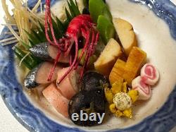 Dolls house miniature 112 ARTISAN Oriental job lot (2) sushi