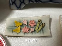 Dolls house miniature 112 ARTISAN Oriental job lot (2) sushi