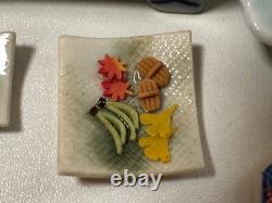 Dolls house miniature 112 ARTISAN Oriental job lot (2) sushi