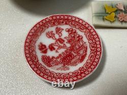 Dolls house miniature 112 ARTISAN Oriental job lot (2) sushi