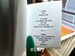 Dolls house miniature 112 ARTISAN'Pride & Prejudice' in 3 VOLUMES 12 books