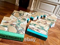 Dolls house miniature 112 ARTISAN'Pride & Prejudice' in 3 VOLUMES 12 books