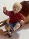 Dolls House Miniature 112 Artisan Rare Boy Doll By Gale Bantock