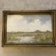 Dolls House Miniature 112 Artisan Signed Landscape Oil Painting By Jan De Groot