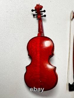 Dolls house miniature 112 ARTISAN Stradivarius violin by SJ Whitehouse 1989
