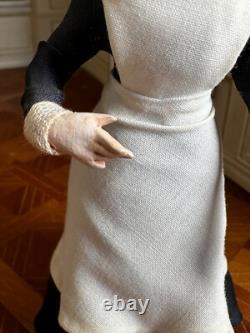 Dolls house miniature 112 ARTISAN Victorian maid lady doll by JOY DEAN 2000