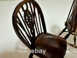 Dolls house miniature 112 ARTISAN Windsor chairs x 3 from THE SINGING TREE