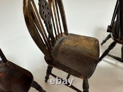 Dolls house miniature 112 ARTISAN Windsor chairs x 3 from THE SINGING TREE