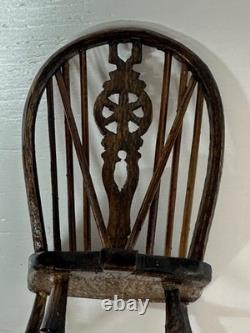Dolls house miniature 112 ARTISAN Windsor chairs x 3 from THE SINGING TREE