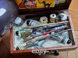Dolls house miniature 112 ARTISAN artist's paintbox by GERMAIN CARIOU