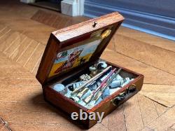 Dolls house miniature 112 ARTISAN artist's paintbox by GERMAIN CARIOU