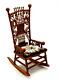 Dolls House Miniature 112 Artisan Chair + Petit Point By Rhea Strange Igma