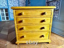 Dolls house miniature 112 ARTISAN chest of drawers by IAN HOLORAN