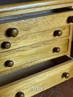 Dolls house miniature 112 ARTISAN chest of drawers by IAN HOLORAN