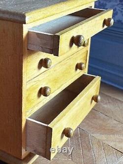 Dolls house miniature 112 ARTISAN chest of drawers by IAN HOLORAN