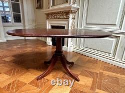 Dolls house miniature 112 ARTISAN dining table + six chairs