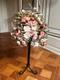 Dolls House Miniature 112 Artisan Dried Flower Pedestal Arrangement