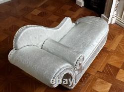 Dolls house miniature 112 ARTISAN elegant chaise longue