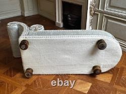 Dolls house miniature 112 ARTISAN elegant chaise longue