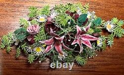 Dolls house miniature 112 ARTISAN floral table arrangement